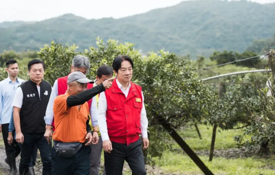 康芮颱風來襲農民受損！賴清德令：研議調整農產品天然災害救助金